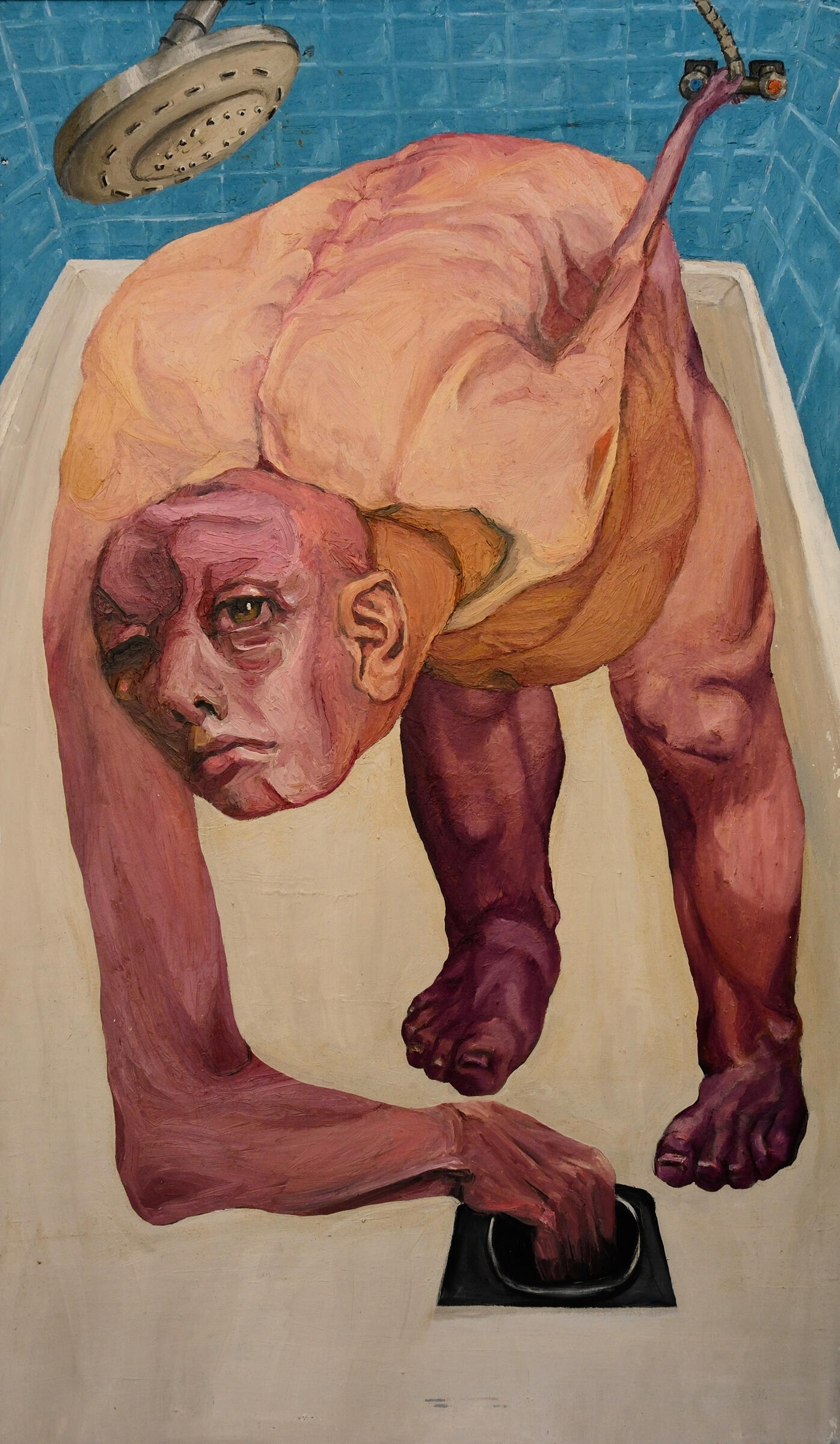 Untitled I, 2019 · Oil paint on canvas · 70 × 110 cm
